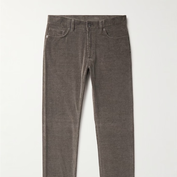 ZEGNA - Slim-Fit Straight-Leg Cotton-Blend Corduroy Trousers - Picture 4 of 9